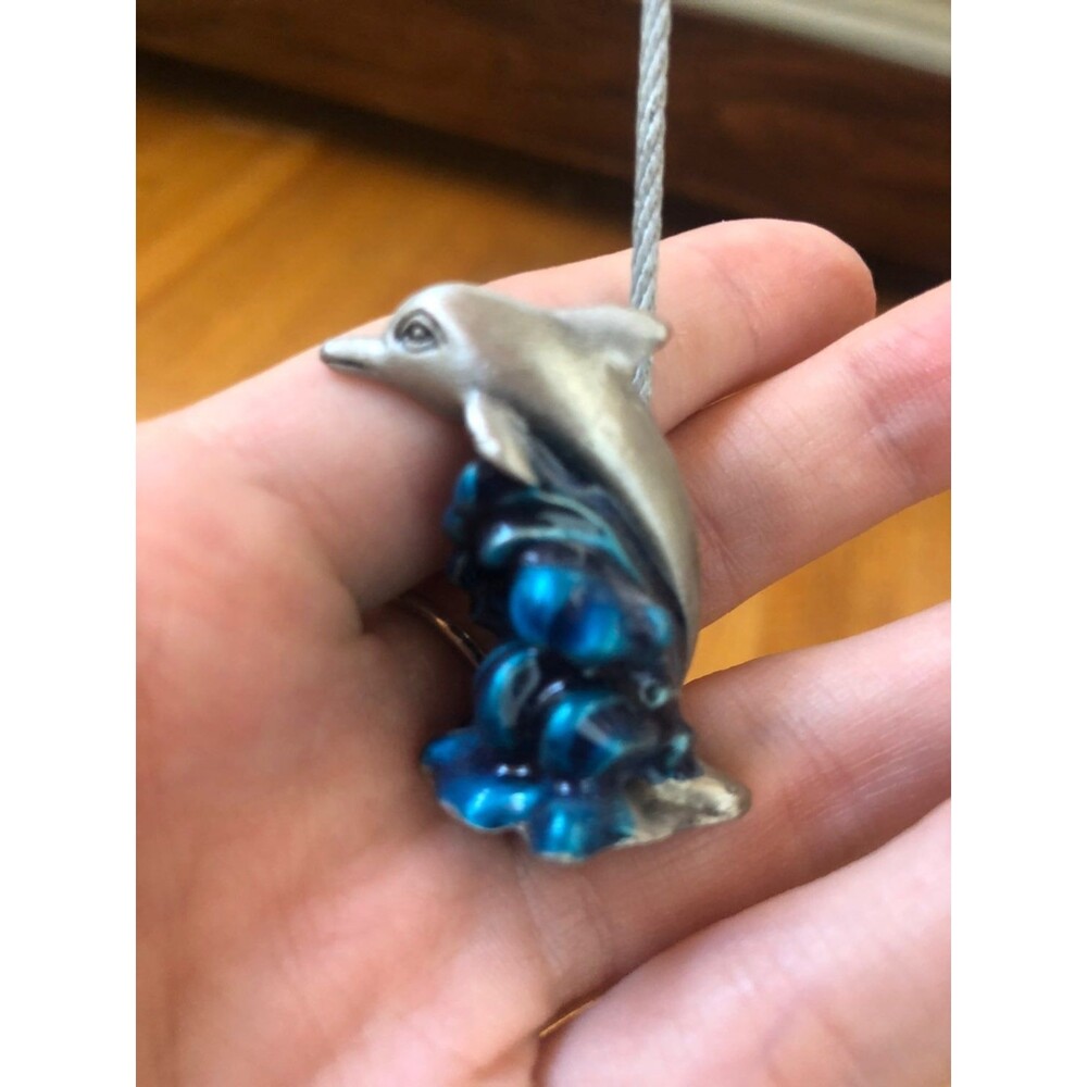 Dolphin Photo Holder Clip Stand